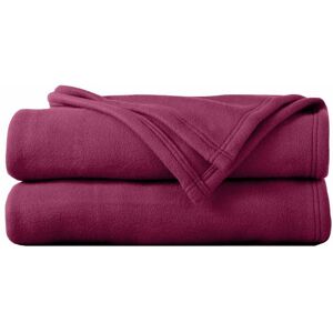 Composition • Maille polaire 100% polyester, 450 g/m² Description • Couverture polaire Thermotec® réputée pour ses qualités d'excellence : contact i - Couverture 2 Personnes : 240x260cm - Violet - OursonCette couverture Ourson® très chaude est d'une infin