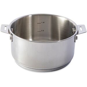 Casserole tout inox Clips'inox 16 cm Mathon [Blanc]