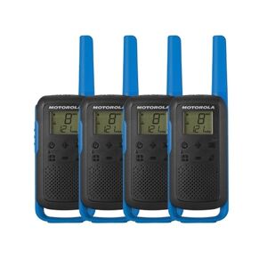 Pack de 4 Motorola T62 Bleu - Talkie Walkie > Talkie Walkie Motorola