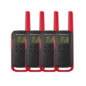 Pack de 4 Motorola T62 Rouge - Talkie Walkie > Talkie Walkie Motorola