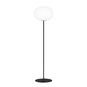 FLOS lampadaire GLO-BALL (H 185 cm, base noir opaque - verre et métal)