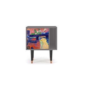 Storyz Table de chevet multicolore 1 porte L 58 cm