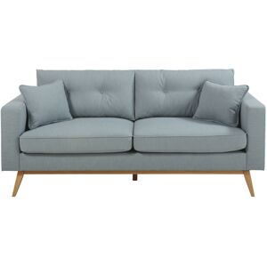 Maisons du Monde Canapé style scandinave 3/4 places bleu glacier