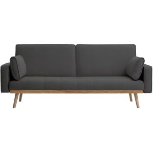 Usinestreet Canapé droit convertible scandinave 3 places en tissu