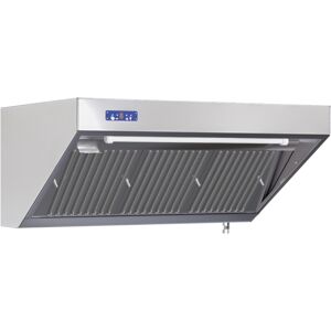 Dynasteel Hotte Snack Complète Profondeur 700 - Longueur 1400 - Avec Moteur, Led et Variateur