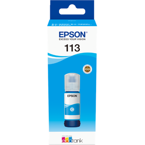 Epson 113 Cartouche d'encre Cyan Original C13T06B240