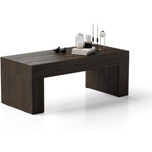 Mobili Fiver Table basse Evolution 90x40, Noyer Américain