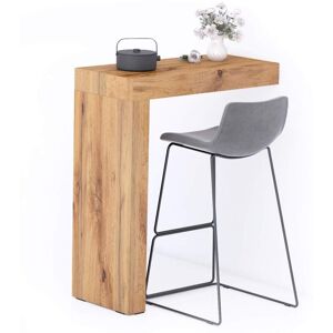 Mobili Fiver Péninsule Evolution 90x40, Bois Rustique