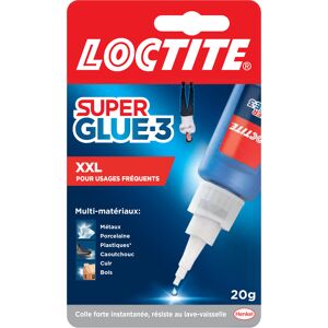 Colle liquide Super glue-3 Professionnel 20g - LOCTITE - 2608834