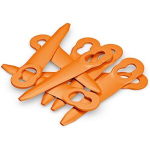 Jeu de 8 couteaux PolyCut 2-2 / 3-2 orange - STIHL - 4008-007-1000