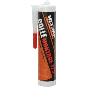 ULTIMA VISSER FIXER COLLER Colle MONTAGE 125 blanche 300ml - ULTIMA - 16041