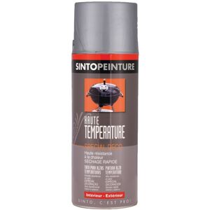 Peinture haute température aérosol aluminium 400ml - SINTO - 925715