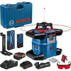 Laser rotatif connecté 18V GRL 600 CHV Professional + 1 batterie Procore 4Ah + chargeur + coffret standard BOSCH 0601061F00