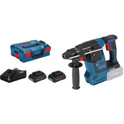 Perforateur SDS Plus 18 V GBH 18V-26 + 2 batteries Procore 4 Ah + chargeur + coffret L-BOXX BOSCH 061190900Q