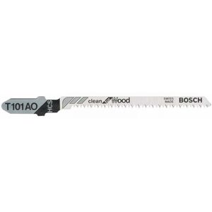 5 lames de scie sauteuse T 101 AO - BOSCH - 2608630031