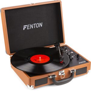 Tourne-disque Fenton RP115F brun -B-Stock- Soldes% Haut-parleurs