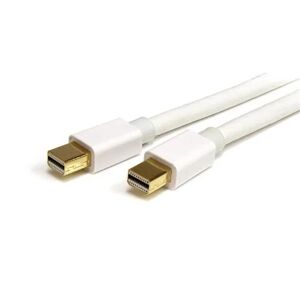 StarTech 2m 1.8m White Mini DisplayPort 1.2 Cable