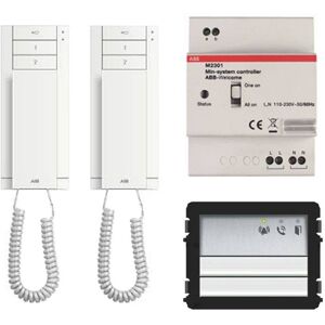 Starter kit audio interphone Abb M20581 avec 2 interphones WLK203X