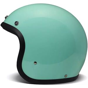 Casque Jet Vintage Turquoise-Dmd