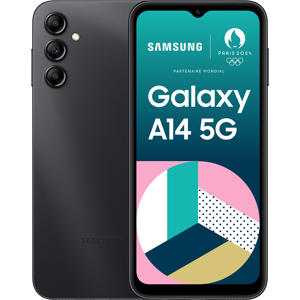 Samsung Galaxy A14 5G 16,8 cm (6.6") Double SIM USB Type-C 4 Go 64 Go 5000 mAh Noir