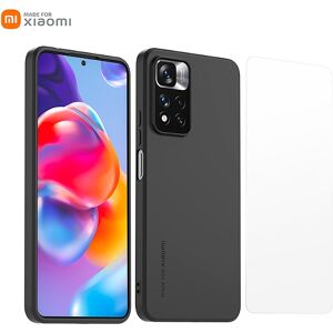 Made For Xiaomi Pack Xiaomi Coque et Verre Trempé Redmi Note 11 Pro+ 5G