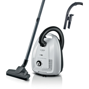 Bosch Serie 4 BGL38WH2 Aspirateur 4 L Aspirateur réservoir cylindrique Sec 600 W Sac à poussière