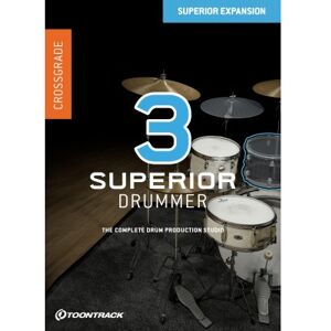 Toontrack Instruments Virtuels/ SUPERIOR DRUMMER 3 CROSSGRADE