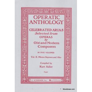 Schirmer Operatic Anthology Vol. 2 - MEZZO-soprano et Piano