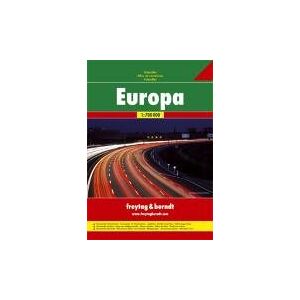 Freytag-Berndt und Artaria KG Freytag Berndt Autoatlanten, Europa Autoatlas, Hartkartoneinband - Maßstab 1:700.000: Touristische Informationen. Citypläne. Ortsregister Und Postleitzahlen