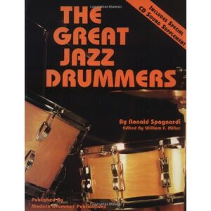 Ronald Spagnardi Great Jazz Drummers (Modern Drummer Library)