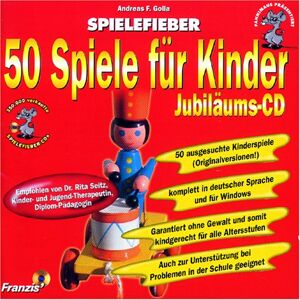 Franzis Verlag 50 Spiele Für Kinder. Cd- Rom Für Windows 95/98. Jubiläums- Cd
