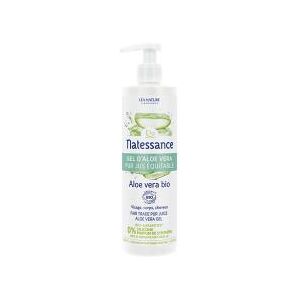 Natessance Gel d'Aloe Vera Pur Jus Bio - Flacon-Pompe 400 ml