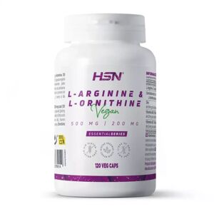 HSN L-arginine + l-ornithine 500mg/200mg - 120 veg caps
