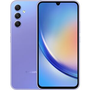 Samsung Galaxy A34 (5G) 128 Go, Lavande, débloqué - Neuf