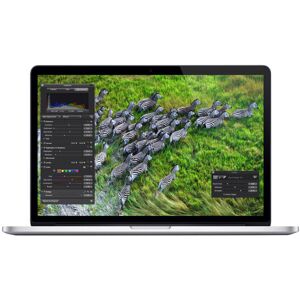 Apple MacBook Pro Core i7 (Mi 2015) 15', 2.2 GHz 128 Go 16 Go Intel Iris Pro 5200, Argent - AZERTY - Reconditionné