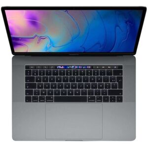 Apple MacBook Pro Core i7 (2016) 15', 2.6 GHz 256 Go 16 Go AMD Radeon Pro 450, Gris sidéral - AZERTY - Reconditionné