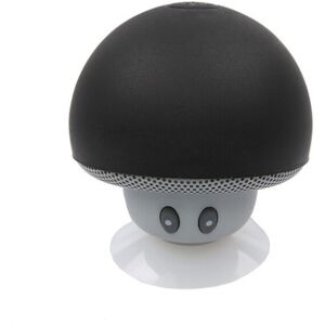 Shot Case Enceinte Champignon Bluetooth pour Smartphone Ventouse Haut-Parleur Micro Mini (NOIR) - Neuf