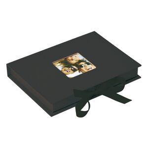 Walther Fun Boîte pour photos - Noir (Contient 70 images de format 10x15 / 13x18 cm)