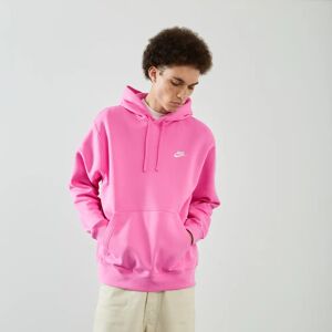 Nike Hoodie Club Small Logo rose xl homme