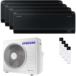 Climatiseur Samsung Windfree Black quadri split 9000+9000+12000+12000 BTU onduleur A++ wifi unité extérieure 8 kW