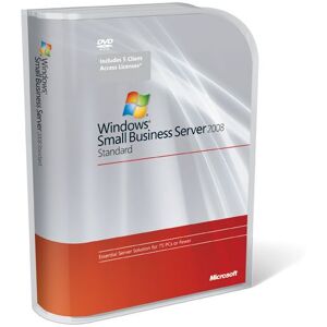 Microsoft Windows Small Business Server 2008 Standard y compris 5 CAL