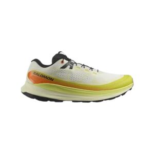 Baskets Salomon Ultra Glide 2 jaunes et oranges SS24, Taille EU 43 1/3