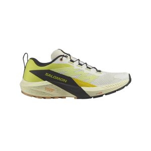 Chaussures Salomon Sense Ride 5 Jaune Blanc SS24, Taille EU 45 1/3