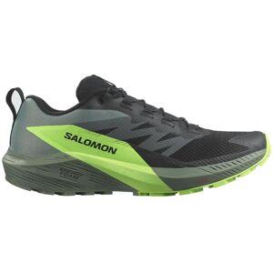 Chaussures Salomon Sense Ride 5 Noir Vert, Taille EU 45 1/3