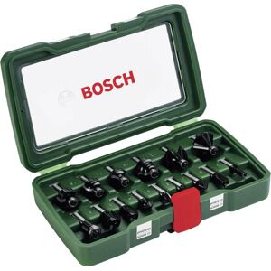 Bosch Kit de 15 fraises en carbure de tungstene 2607019469