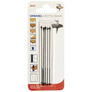 Dremel Moto-Saw Lame de scie précise pour bois (MS52), 5 pcs. 2615MS52JA