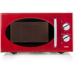 DOMO-ELEKTRO DOMO Micro-onde Comptoir, 25l, 900W, Rouge DO2925