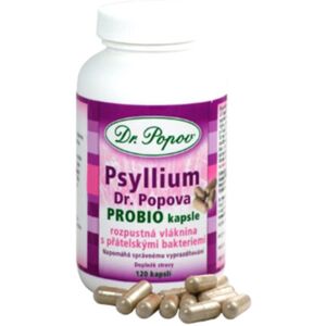 Dr. Popov Psyllium PROBIO gélules, 120 gélules