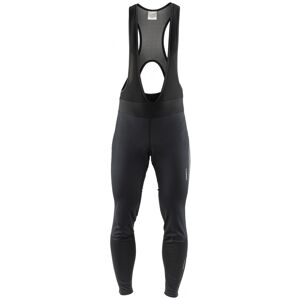 Craft Ideal Pro Wind Bib Tights - Cuissard vélo homme Black M