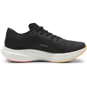 Puma Deviate Nitro Elite 2 FG - Chaussures running homme Black / Sun Stream / Sunset Glow 42